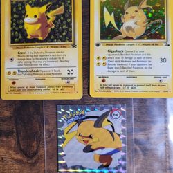 1st Edition Raichu 