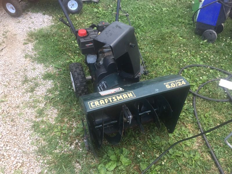 Craftsman Snow blower 6speed