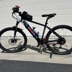 BSM Sports 500W Electric Mountain Bike 27.5” – Less Than 500 Miles