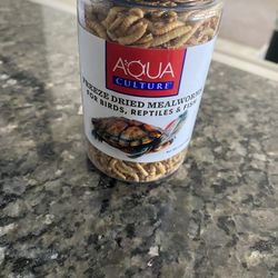Freeze Dried Mealworms For Birds, Reptiles & Fish