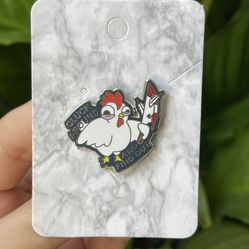 Cluck Around And Find Out Chicken Pin