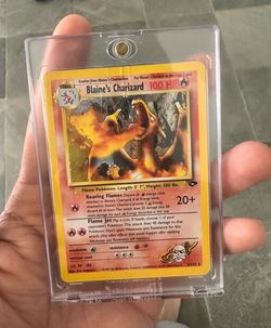 Blaines Charizard  Unlimited Gym Challenge