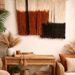 Large Macrame Wall Hanging Tapestry 