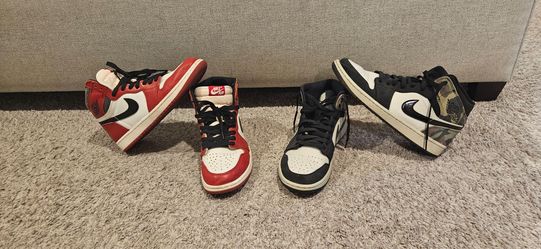 2 pair of Jordan's