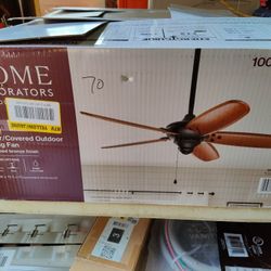 Home Decorators Altura 48" Indoor / Covered Outdoor Ceiling Fan In Oil Rubbed Bronze