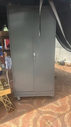 Big cabinet with key