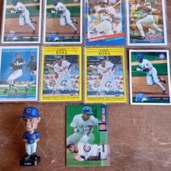 Assorted Sosa Baseball Cards and One Bobblehead