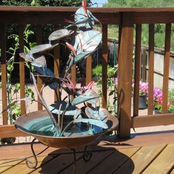 Solid Copper Indoor / Outdoor Water Fountain 