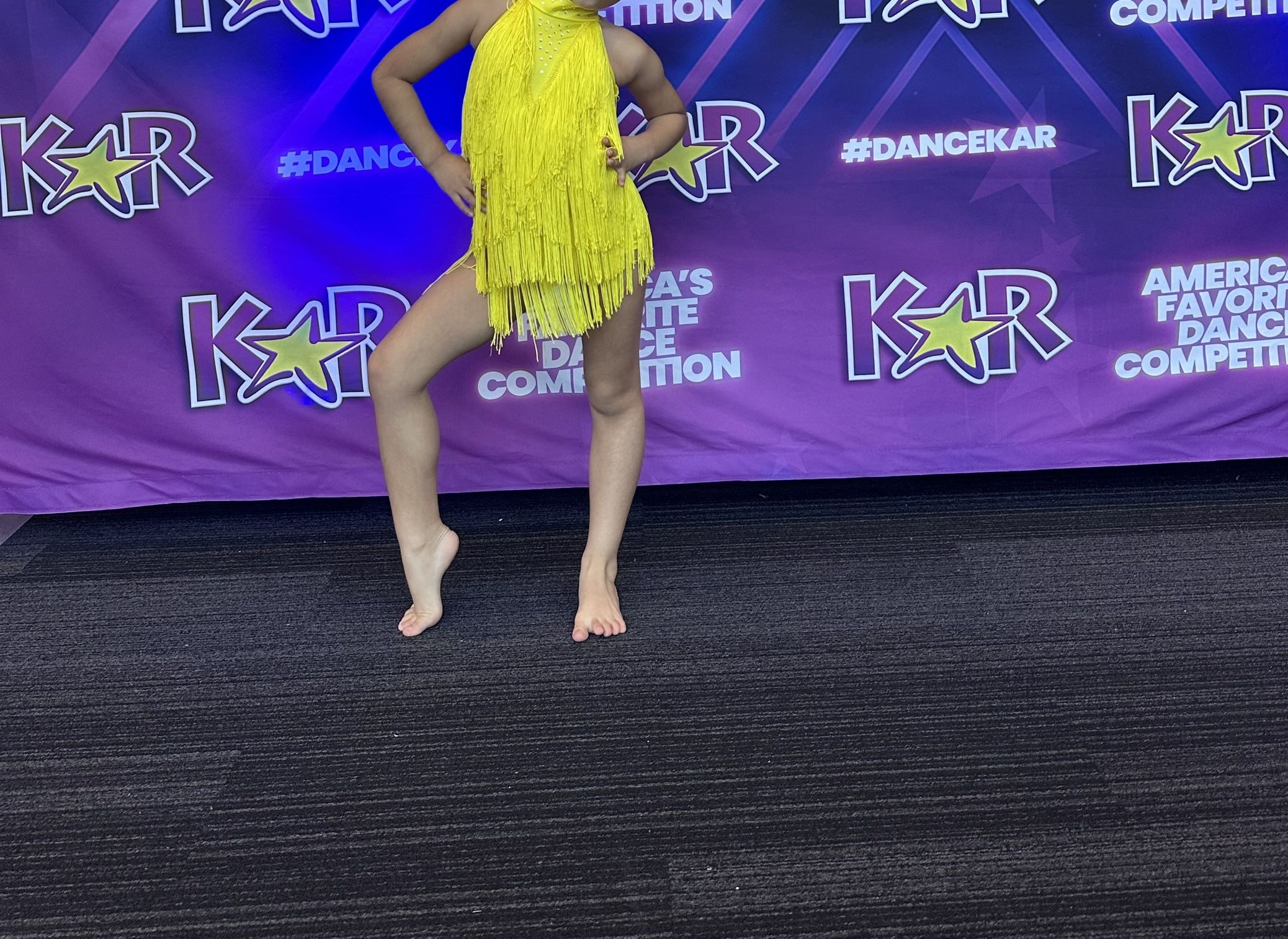 Dance costume-Yellow