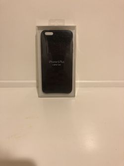 iPhone 6 Plus Leather Case(Black)