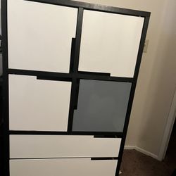 Dresser With Drawers And doors 