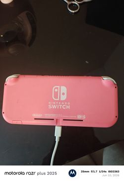 Nintendo switch lite handheld