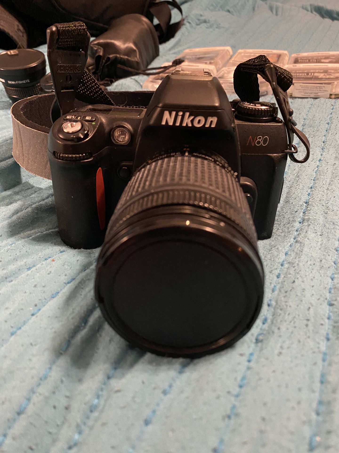 Nikon N80 film camera