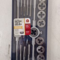 Tap And Die Set Metric New