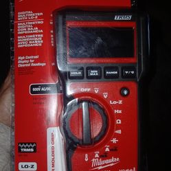 Milwaukee DIGITAL MULTIMETER WITH LO-Z