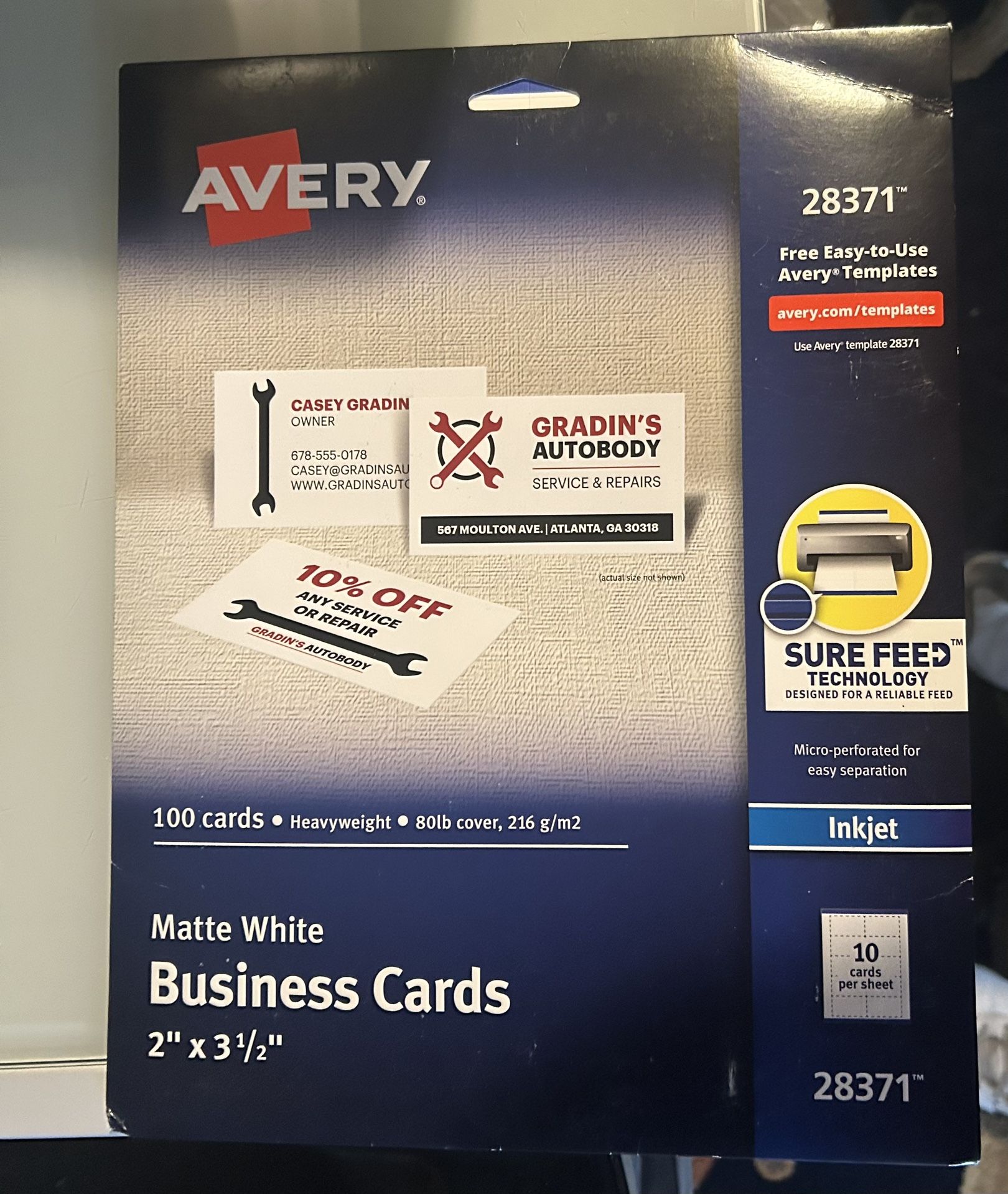 Printable Business Cards