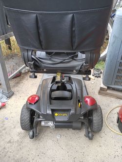 Red Mobility scooter