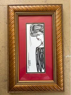Cuban/American artist Emilio Suama Mixed Media Art