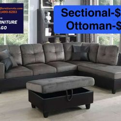💫FREE DELIVERY💫Brand New Sectional Sofa Couch 