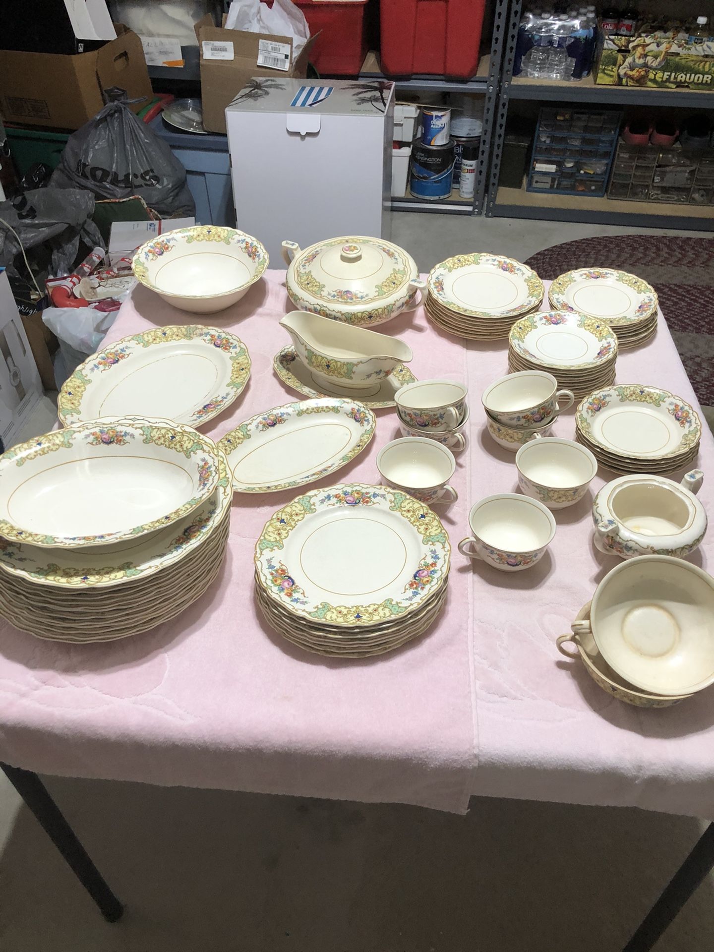Vintage Dishes Keystone Canonsburg Pottery Co
