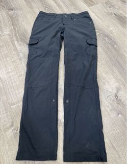 Kuhl Splash Roll-Up Cargo Pants Women 6 Reg Dark Gray Hiking Outdoor