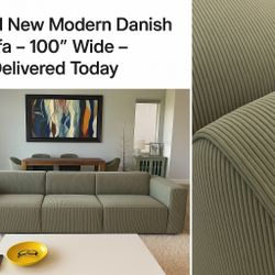 Brand NEW Danish sofa 