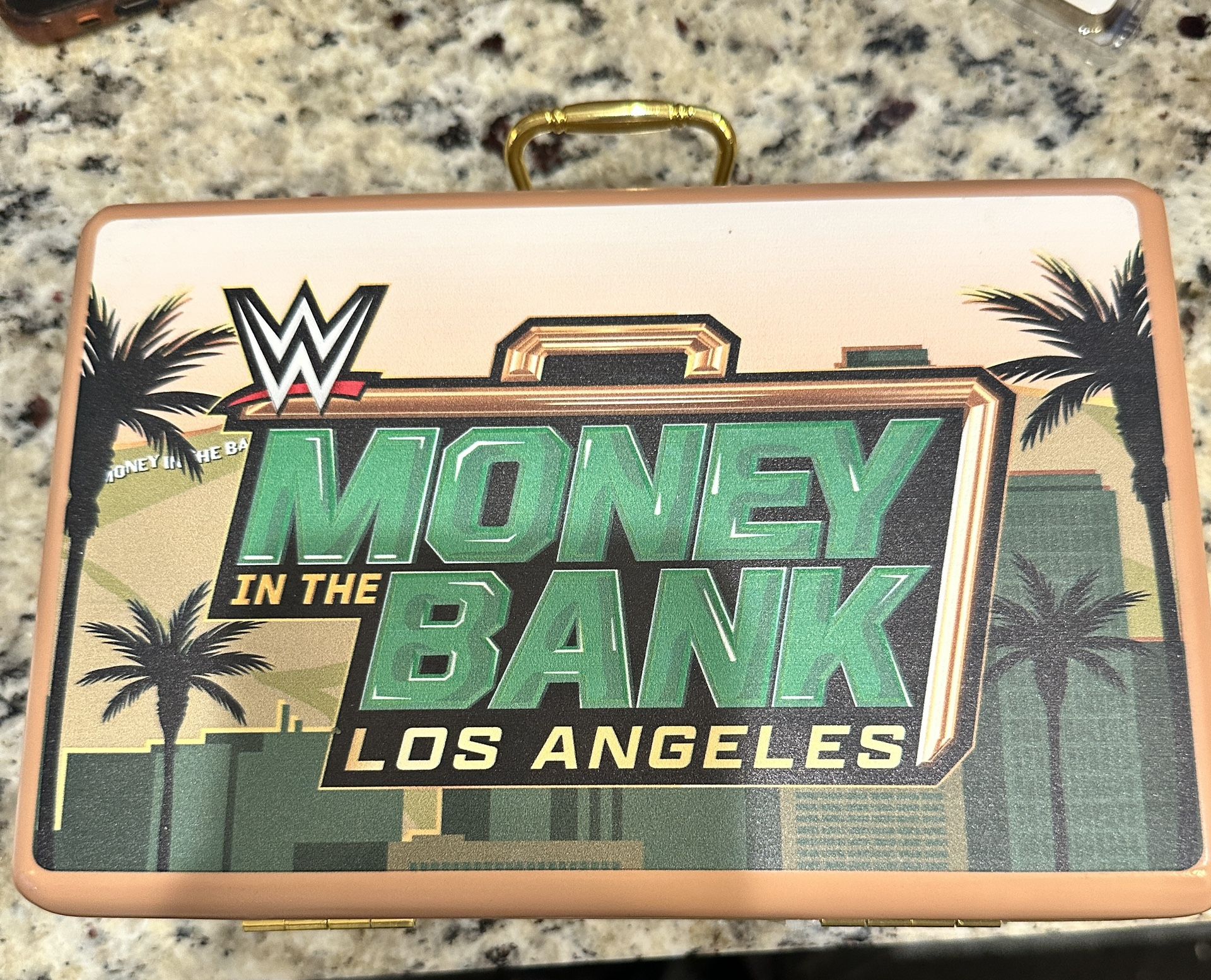 WWE Money In The Bank Mini title *limited Edition *
