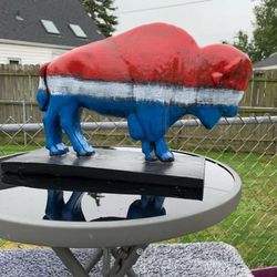 The Red White And Blue Buffalo