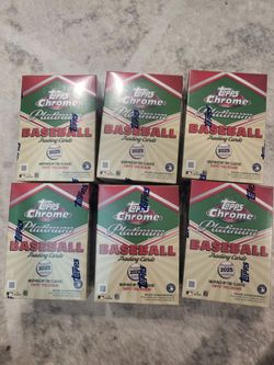 Topps chrome platinum baseball blasters