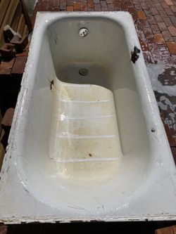 Cast Iron Standard Sanitary USA made 1926 Antique Bathtub Tub