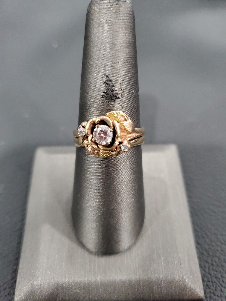 💐14KT FLOWER RING