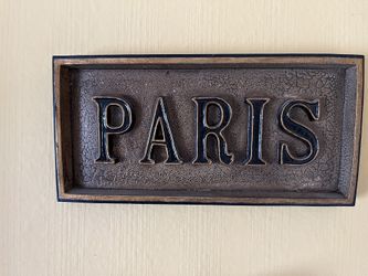 Paris Plaque