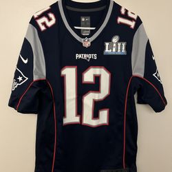 New England Patriots Super Bowl Jersey Tom Brady 