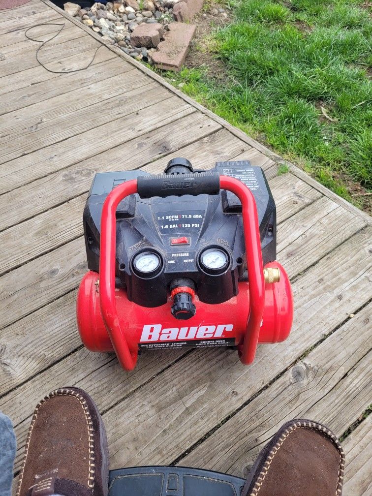 Bauer 20v Air Compressor