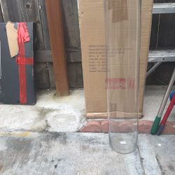Cylinder Vases /clear / 6 X28 Inch(all 5)