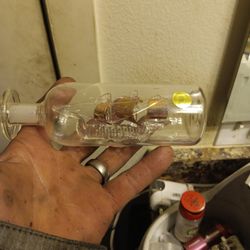 Glass Ship In A Bottle
