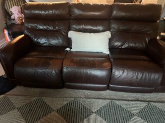 Leather couches