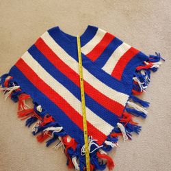 Handmade Knitted Poncho