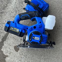 Kobalt tile saw with battery