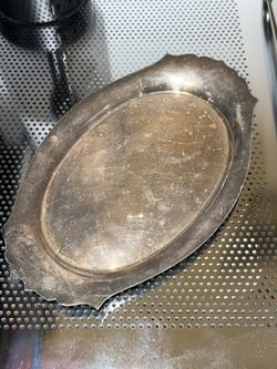 International Silver Plated Oval Dish