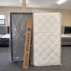 Twin Size Bed And Mattress 