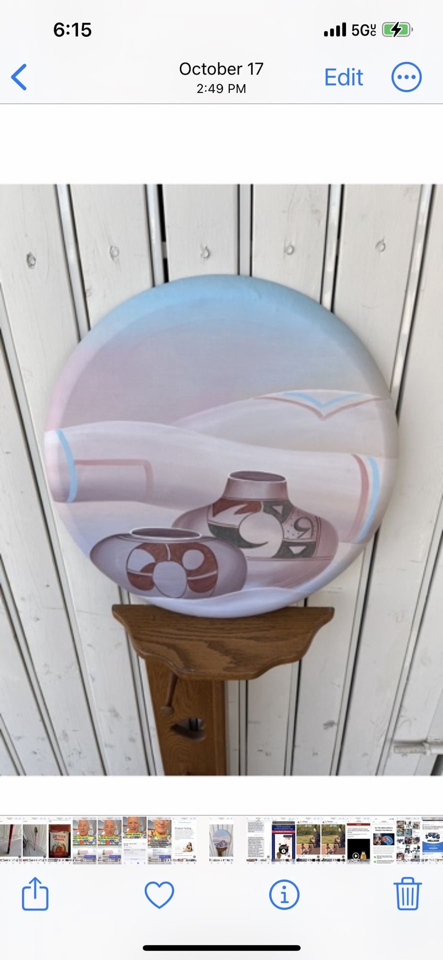 Oil On Canvas, Signed