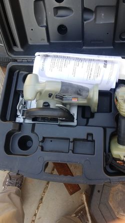 Craftsman 18v. cordless drill and saw