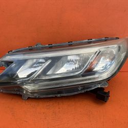 2015 2016 HONDA CR-V LEFT DRIVER SIDE HALOGEN HEADLIGHT W/LED OEM