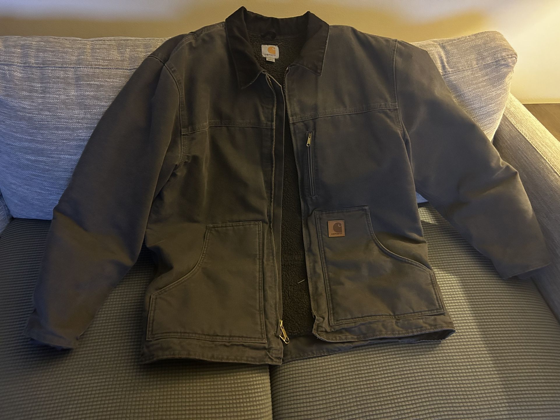 Carhartt Washed Duck Lined Coat