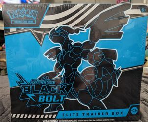 Black bolt ETB sealed, mint