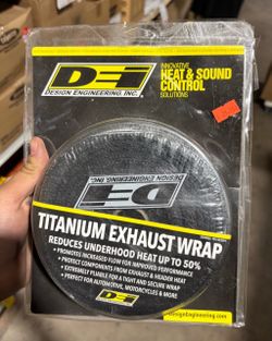 DE Titanium Exhaust Wrap