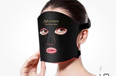 Numiere Time Keeper LED Face Mask COLLAGEN BOOSTING Light Therapy Hands Free New