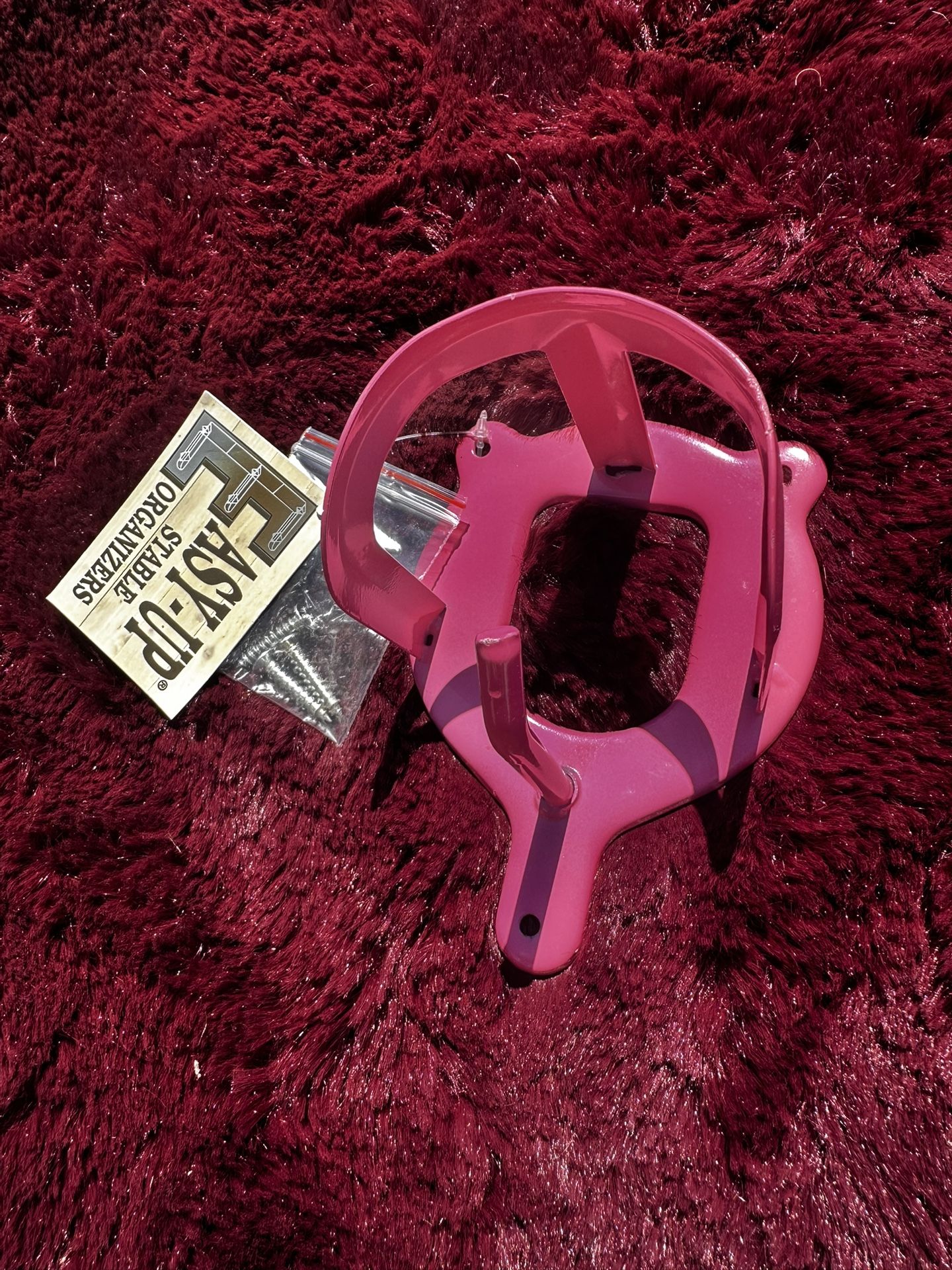 Pink Bridle/Halter Stall Hook