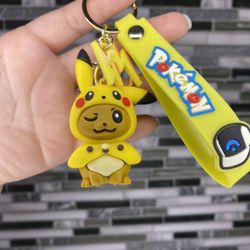 Pokémon Eevee Pikachu Keychain